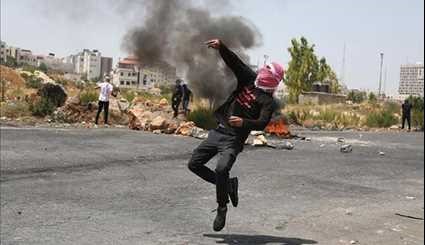 Palestinians Protest against Israeli Security Measures in Al-Aqsa Mosque
