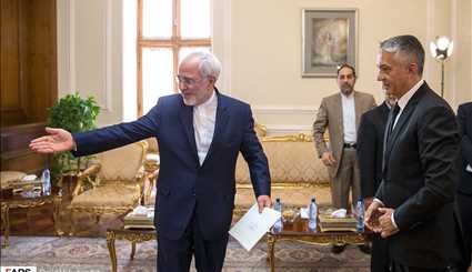 Today's meetings of the foreign minister of the Islamic Republic of Iran