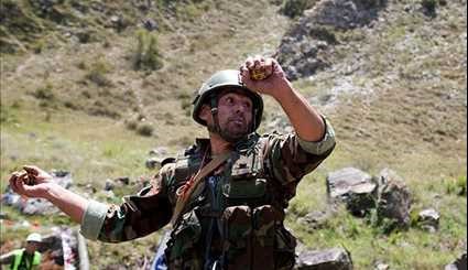 Iranian Military Servicemen at 'Elbrus Ring' Competition