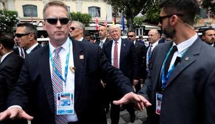President Trump's Secret Service