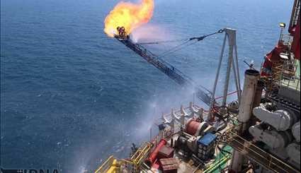 Successful testing gas field in Phase 14 of South Pars district