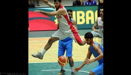 Asian Cup Basketball Tournament - Iran vs India