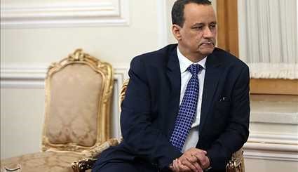 لقاء المبعوث الأممي إلى اليمن مع ظريف