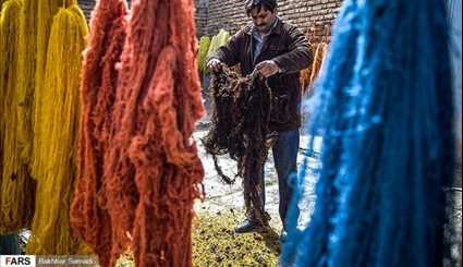 بالصور.. سوق الغزل القديم في سنندج غرب ايران