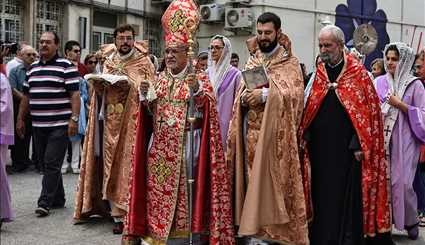 Feast of Blessing of Grapes in Saint Sarkis Cathedral