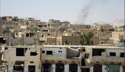 مدينة السخنة بعد تحريرها من داعش التكفيري
