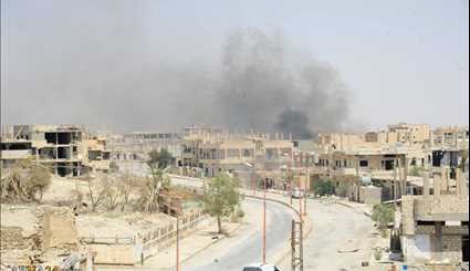 مدينة السخنة بعد تحريرها من داعش التكفيري