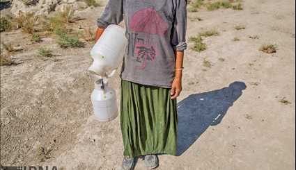 Dehydration crisis in North Khorasan. Pictures