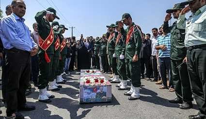 Funeral of the Shahid Defender of the Shrine in Gorgan