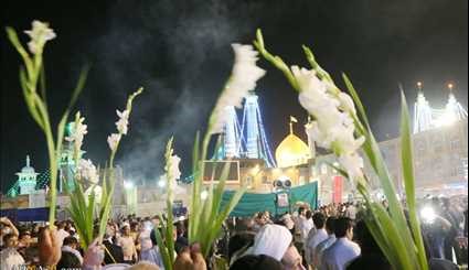 احتفالات بيوم عيد الغدير في حرم السيدة المعصومة (ع)