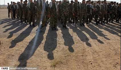 بالصور.. دورة تدريبية لقوات التعبئة في مدينة كناباد شمال شرق ايران