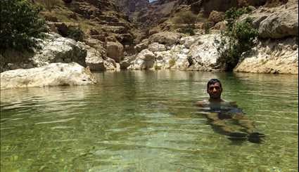 وادي شاب في سلطنة عمان