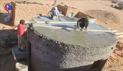 شاهد: بناء منازل بطريقة غريبة لمواجهة الحر الشديد في الصحراء الغربية
