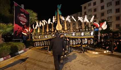 اقامة مراسم العزاء الحسيني في جزيرة كيش