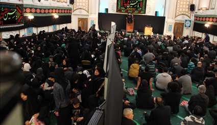 مراسم العزاء الحسيني في المركز الاسلامي في لندن /صور