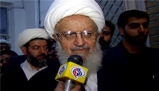 مرجع ديني يطالب  باتخاذ موقف من الجرائم بالبحرين