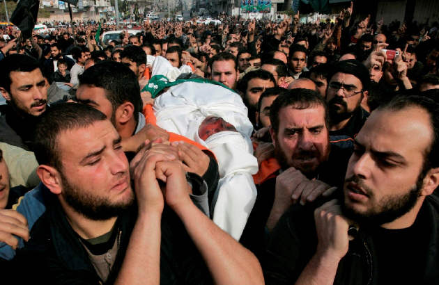 شهادت یک فعال فلسطینی در غزه