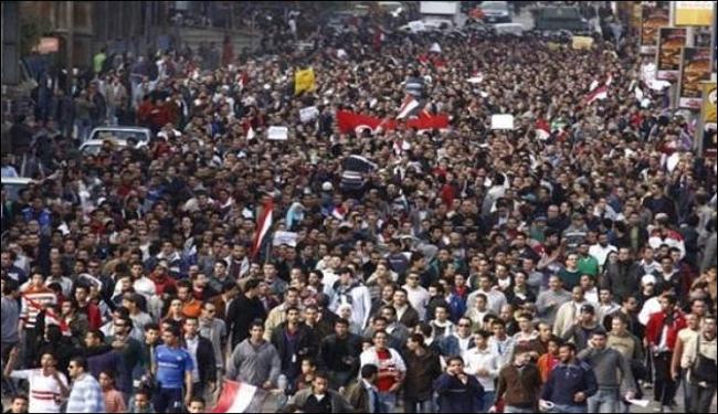 مظاهرة في القاهرة للتضامن مع الثورات العربية ودعمها