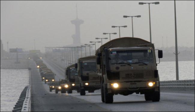 القوات السعودية التكفيرية تحكم البحرين