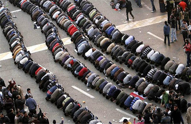 نماز صبح ميليوني در مصر و اردن 