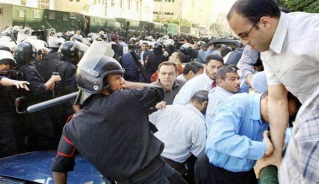 تظاهرات في القاهرة ضد التدخل السعودي في مصر