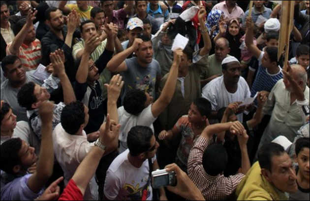 واکنش منفی شورای نظامی مصر به تظاهرات