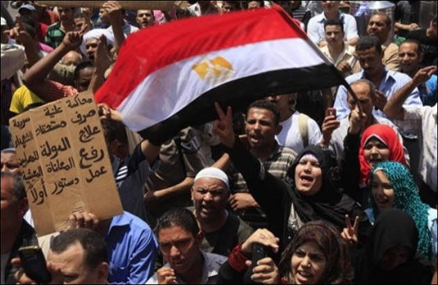 تاکید دوباره مصری ها بر مطالبات خود