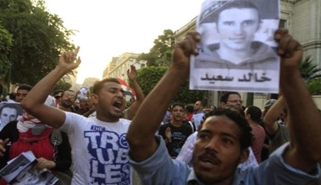 احياء ذكرى مصري أشعل مقتله فتيل انتفاضة