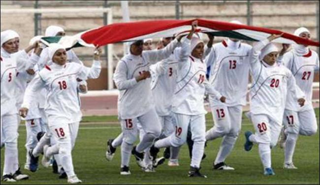 إيران تحتج لمنع فريقها النسائي اللعب مع الاردن