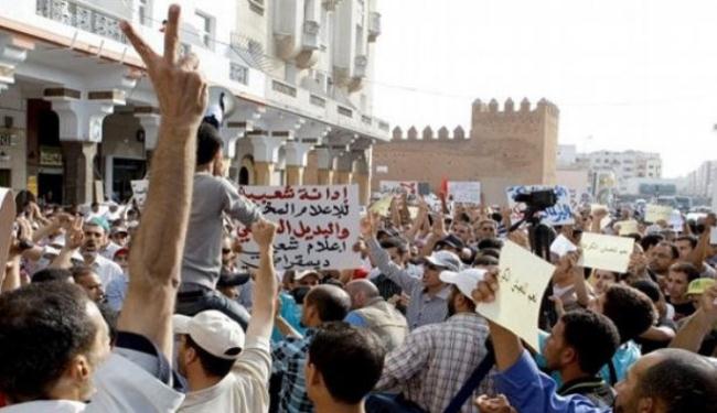 رايتس ووتش تندد بقمع المتظاهرين المغربيين