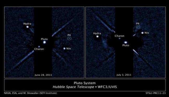 تلسکوب الفضاء هابل يکتشف قمرا جديدا حول بلوتو