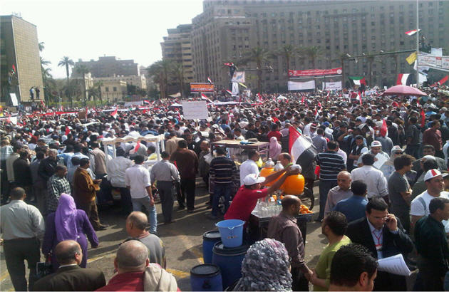 تظاهرات وحدت در مصر برگزار می شود