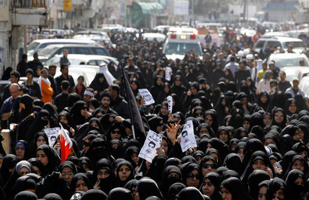 آمريکا وعربستان سد راه پيروزي مردم بحرين