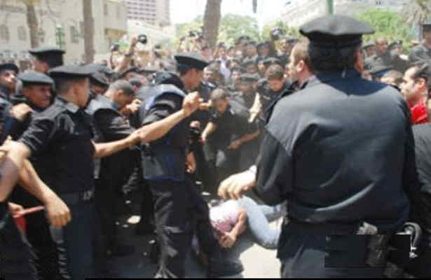 حمله ارتش مصربه تحصن کنندگان ميدان التحرير
