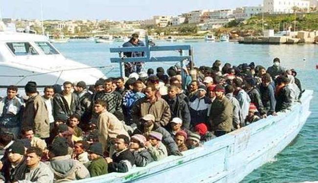 وفاة عشرات المهاجرين في رحلة من ليبيا الى ايطاليا  