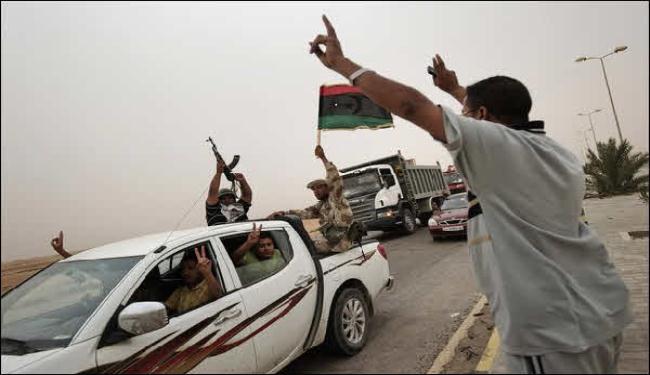 الثوار الليبيون يسيطرون على مدينتي غريان وصرمان