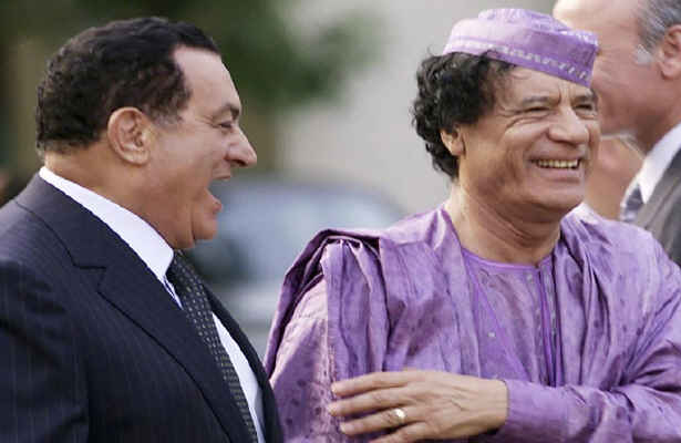 مبارک وقذافی درپس پرده تجزیه سودان