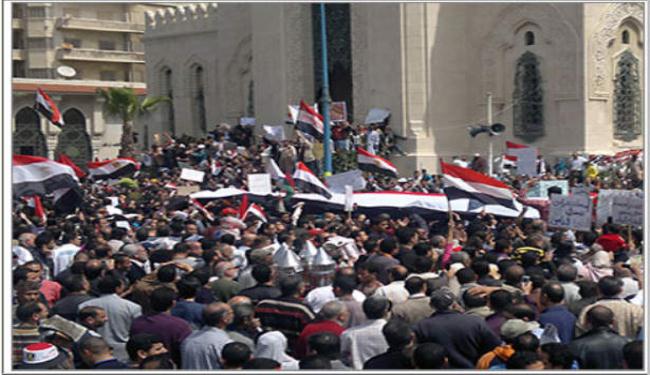 اهالي الاسكندرية يطالبون بتعديل اتفاقية كامب ديفيد