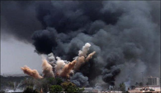 انفجار قوي بمخزن للاسلحة جنوب طرابلس