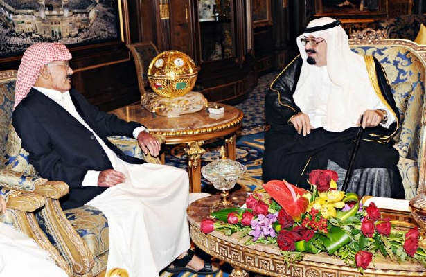 عبدالله سعودی با صالح دیدار کرد