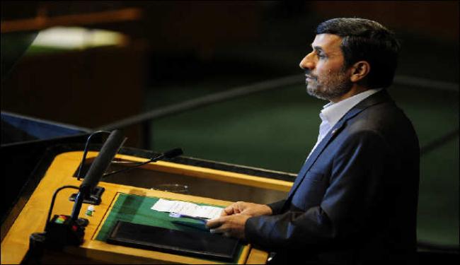 احمدي نجاد يؤكد ضرورة اصلاح النظام العالمي