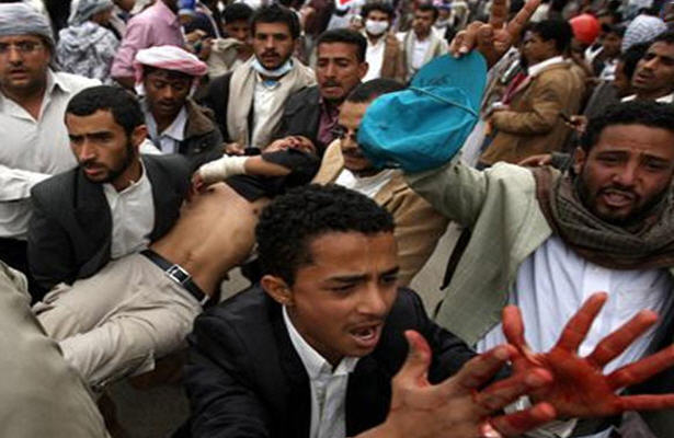 کشتار مردم يمن با حمايت عربستان