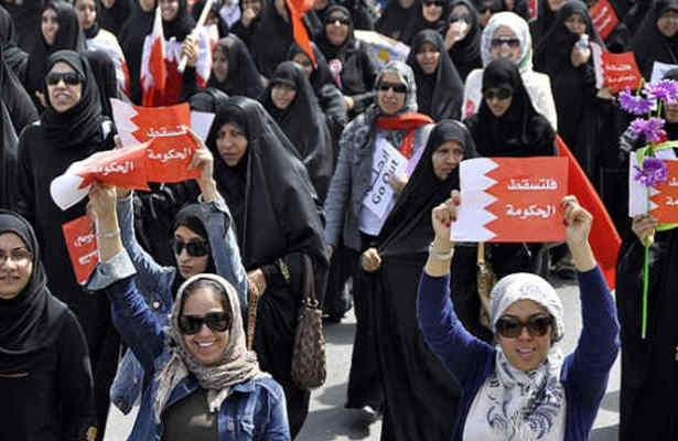  افزايش تظاهرات مردمي دربحرين 