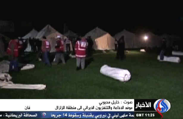خدمات تيم امداد ايران به زلزله زدگان ترکيه