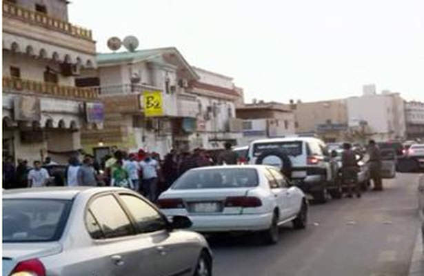 تظاهرات در منطقه العواميه عربستان
