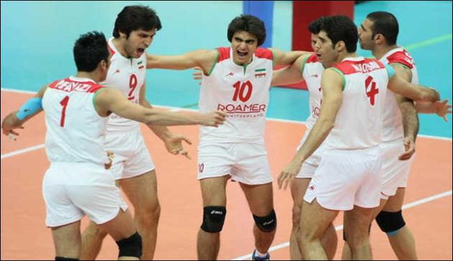 فوز ثمين لايران على الارجنتين بالكرة الطائرة في اليابان