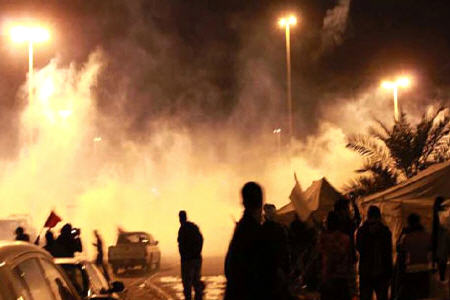 حمله به عزاداران حسینی در بحرین