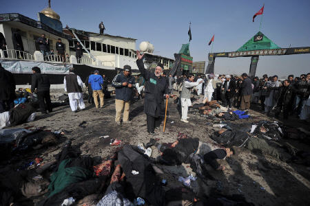 طالبان: آمریکا مسئول حادثه عاشورای کابل است