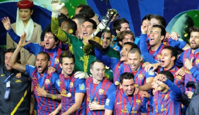 برشلونة الاسباني يتوج بطلا لاندية العالم
