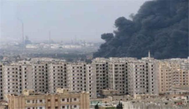 مسلحون يفجرون انبوبا للغاز في حمص